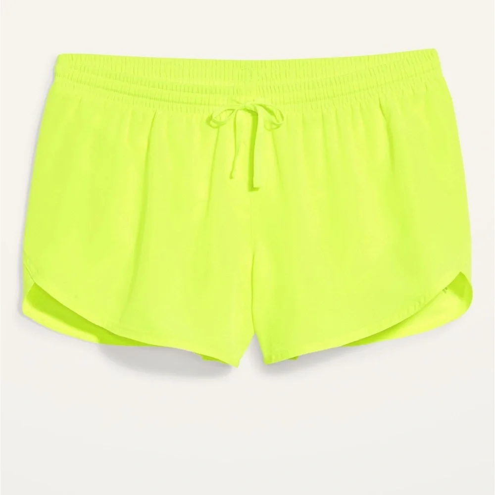 OLD NAVY Mid-Rise Dolphin-Hem Run 3” Inseam Shorts‎